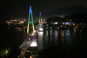 Brücke bei Yeosu