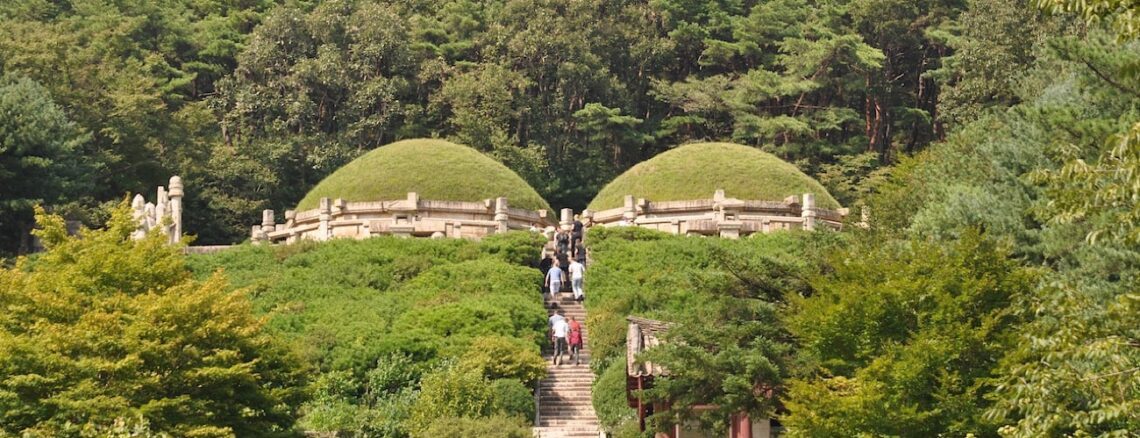 Königsgräber in Kaesong, Nordkorea